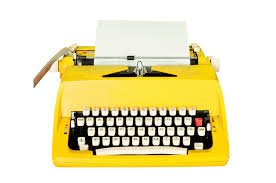 Image of a typewriter