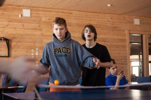 Image of people playing sport