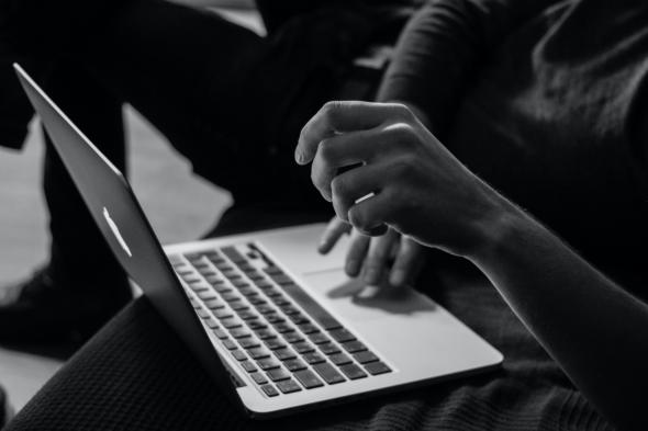 Image of laptop use