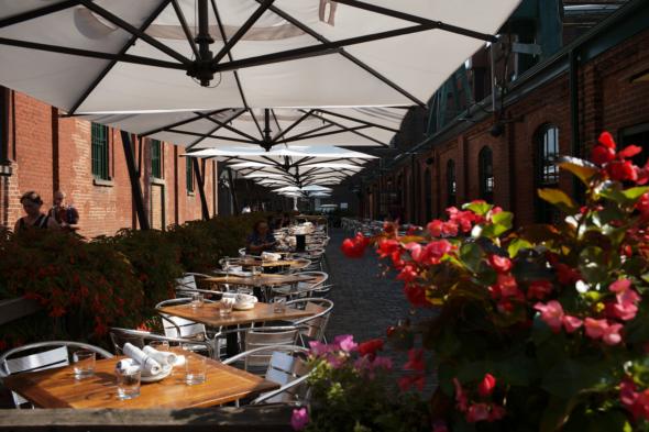 outdoor seating
