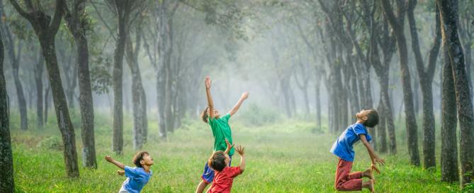 kids playing