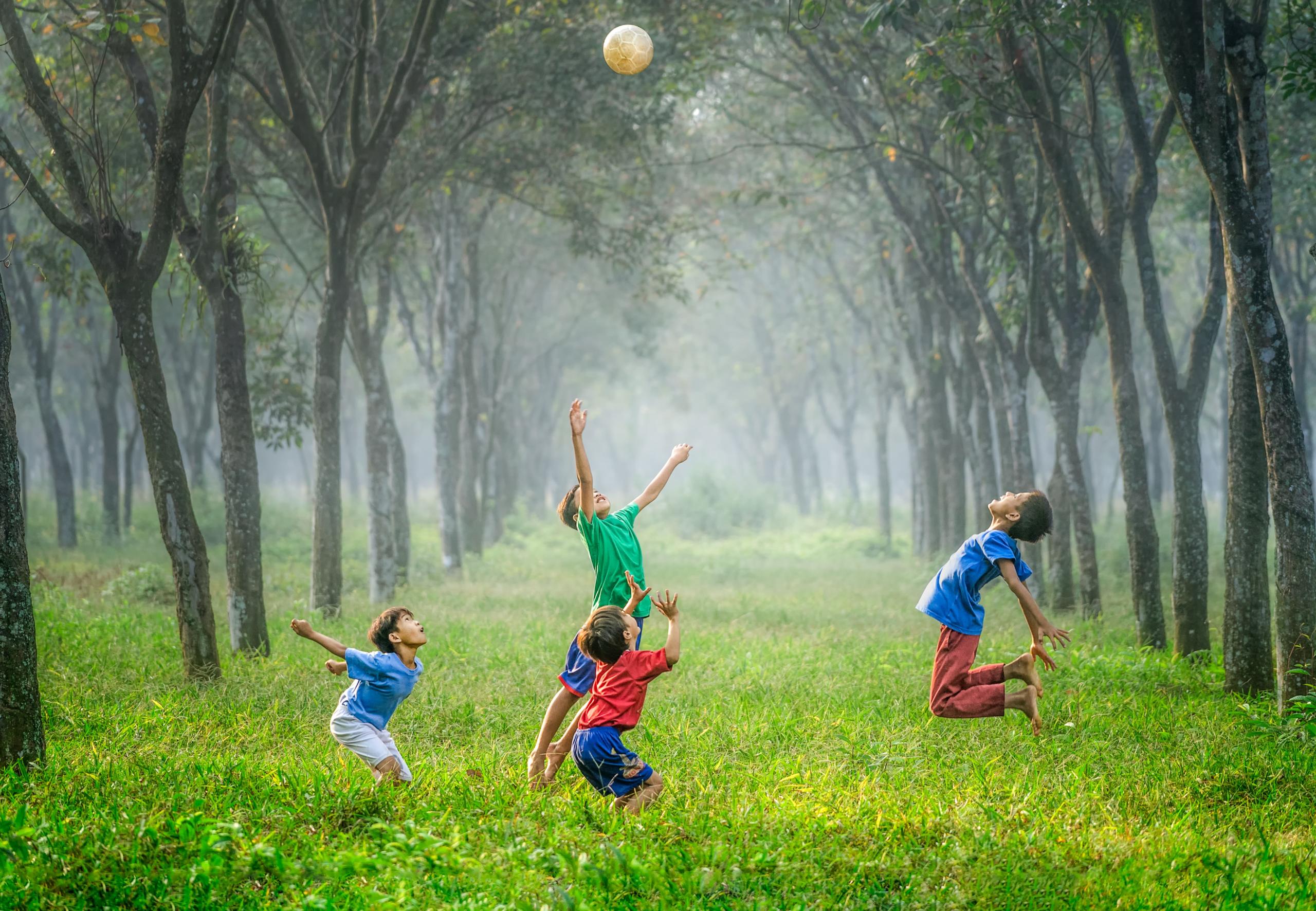 kids playing