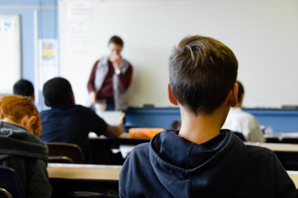 boy in class