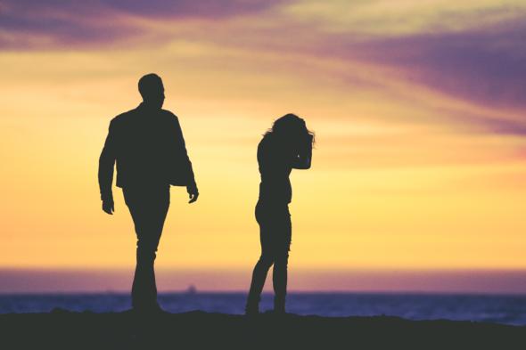 man and woman