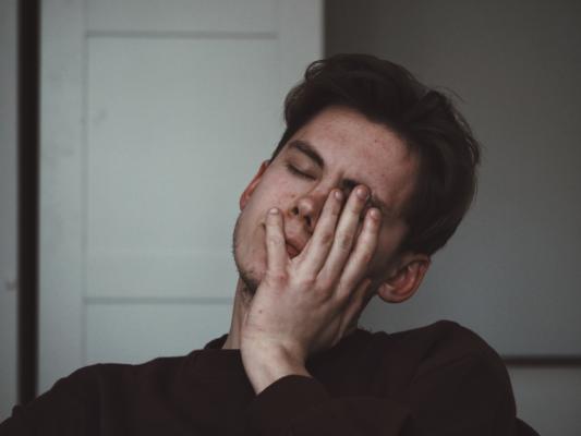 sad man