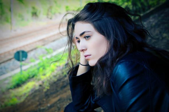 sad woman