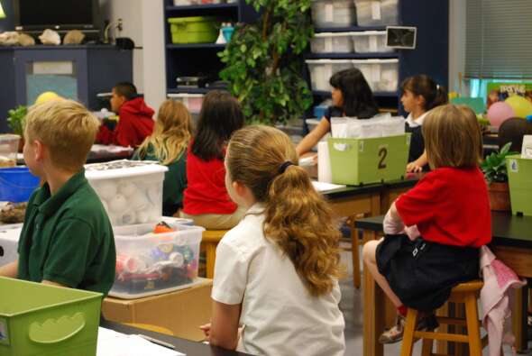Kids in classroom