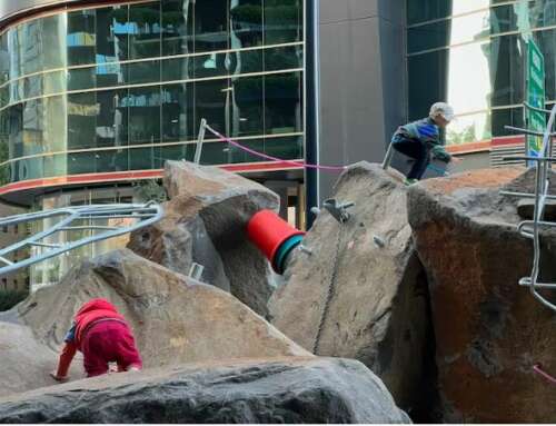 This new ‘risky’ playground is a work of art – and a place for kids to escape their mollycoddling parents