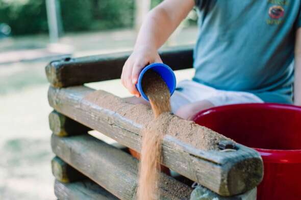 Sandpit play